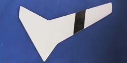 Vertical Tail Fin.  X-CELL