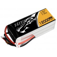 Tattu 12000mAh 6S1P 15C Lipo Battery Pack