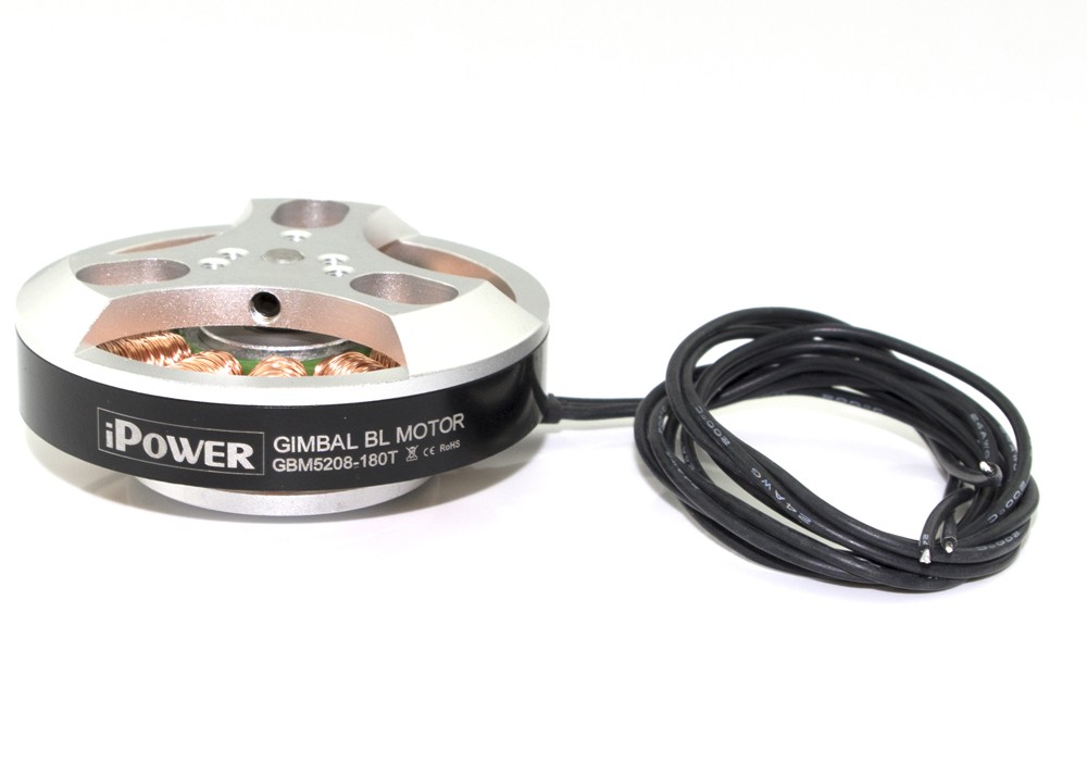 iPower Gimbal Brushless Motor GBM5208-150T. No extension shaft