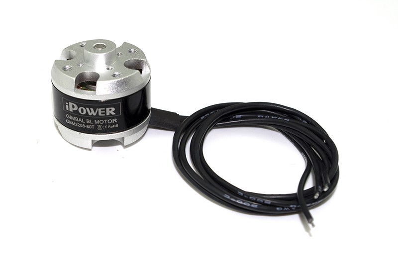 iPower Gimbal Brushless Motor GBM2208-80T. No extension Shaft 