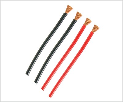 SILICONE POWER LEAD 16G PER METER RED/BLACK