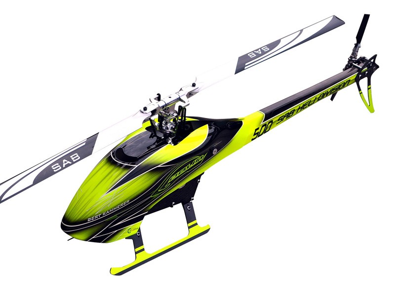 Goblin 500 Flybarless Electric Helicopter Yellow/Black 