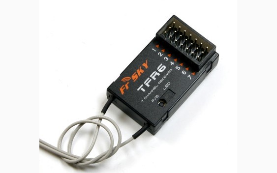 TFR6 FrSky 7ch FASST compatible receiver
