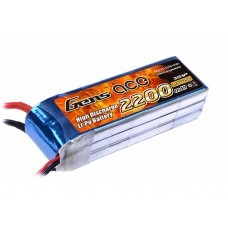 Gens ace 2200mAh 11.1V 25C 3S1P Lipo Battery Pack with XT60 Plug