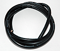 Silicon Wire AWG 12 (1 meter) Black