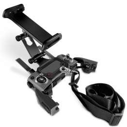 Front Extended Phone Tablet Holder with Lanyard for DJI Mavic 2/Mavic Pro/Platinum/AIR/Spark