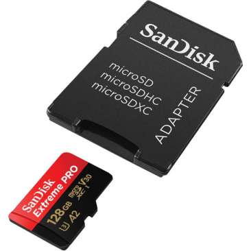 Κάρτα εγγραφής SanDisk Extreme Pro 128GB A2